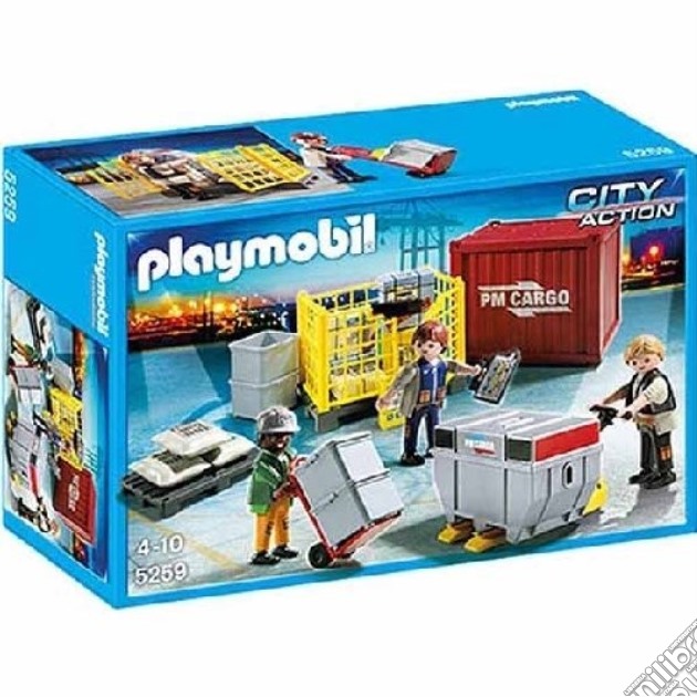 Playmobil - Squadra Di Carico Con Sollevatore Idraulico gioco