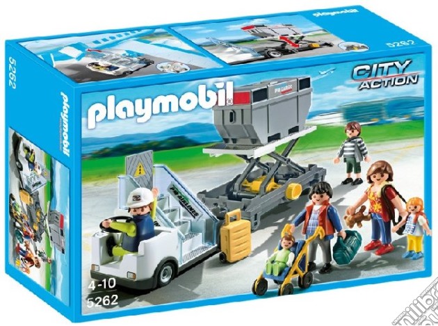 Playmobil - Passerella E Carrello Cargo gioco