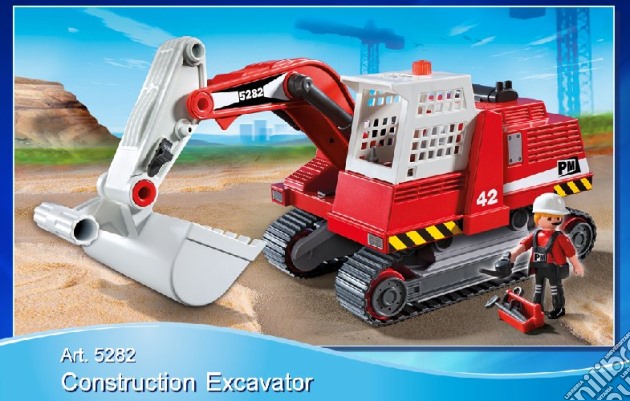 Playmobil - Escavatore Da Costruzione gioco di Playmobil