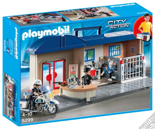 Playmobil 5299 - City Action - Centrale Della Polizia Portatile (Limited Edition) gioco di Playmobil