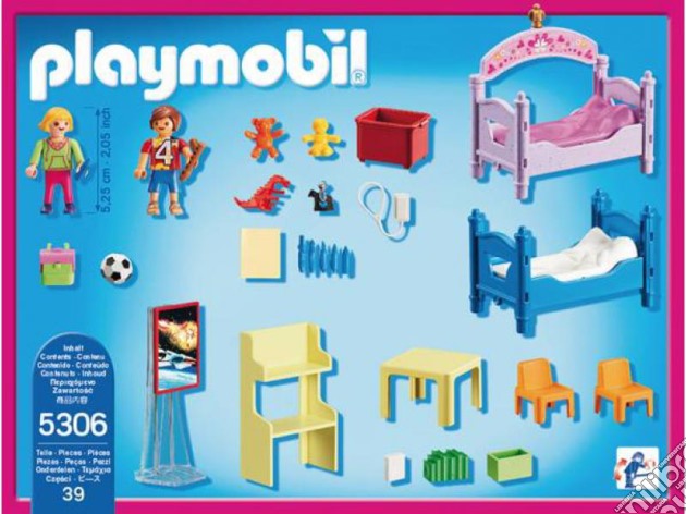 Playmobil 5306 - Dollhouse - Cameretta Dei Bambini gioco di Playmobil