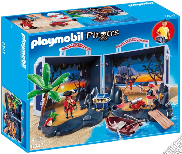 Playmobil - Isola Del Tesoro Portatile (Ltd) gioco di Playmobil
