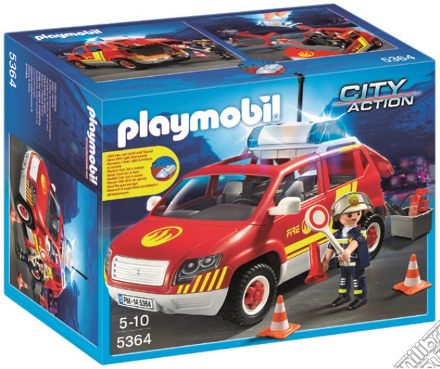 Playmobil - City Action - Auto Del Caposquadra gioco di Playmobil