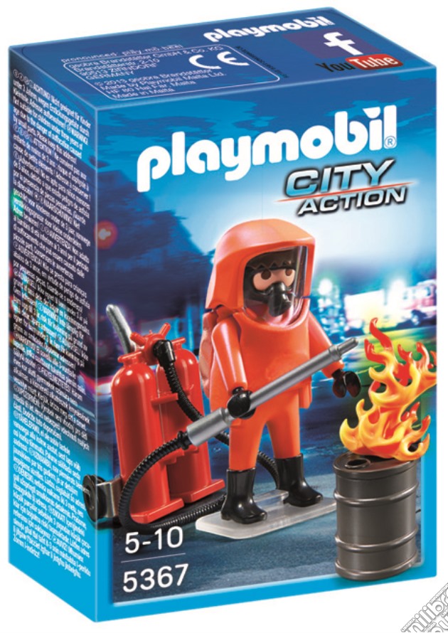 Playmobil - City Action - Unita' Speciale Anticendio gioco di Playmobil