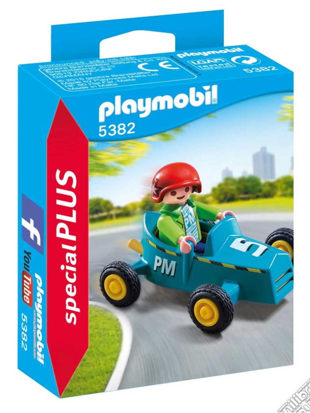Playmobil 5382 - Special Plus - Bimbo Su Kart gioco