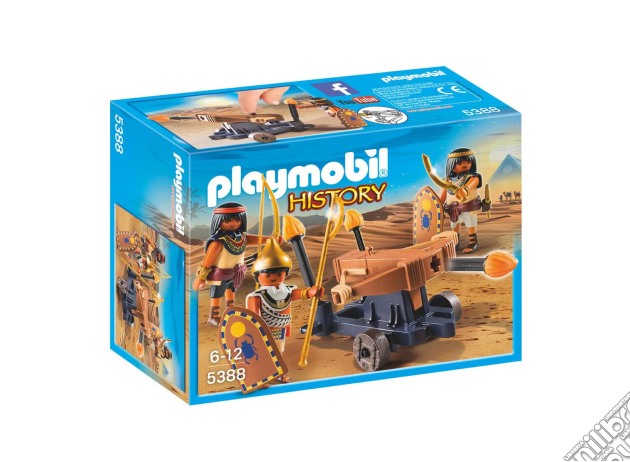 Playmobil 5388 - History - Soldati Egizi Con Lanciadardi gioco