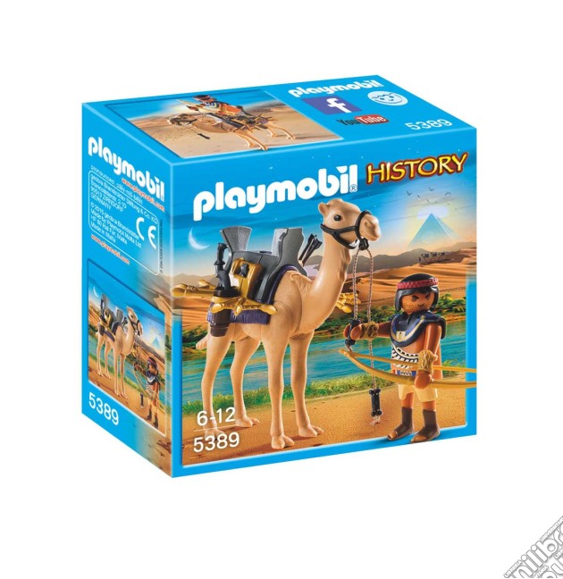 Playmobil 5389 - History - Guerriero Egizio Con Cammello gioco