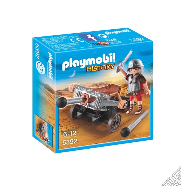 Playmobil: 5392 - History - Centurione Con Balestra gioco