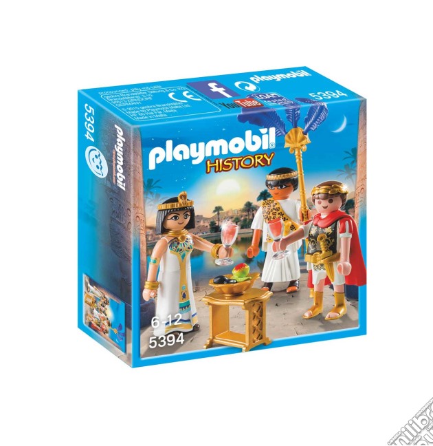 Playmobil 5394 - History - Cesare E Cleopatra gioco