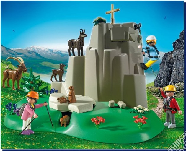 Playmobil - Scalatore Con Animali gioco di Playmobil