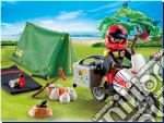 Playmobil - Motociclista In Campeggio