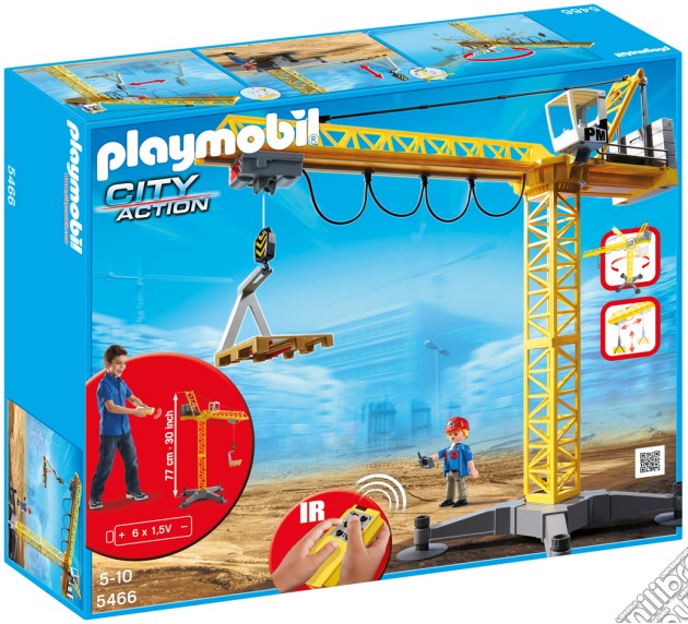 Playmobil - Gru Grande Con Controllo Remoto gioco di Playmobil