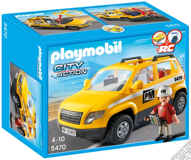 Playmobil - Auto Del Direttore Dei Lavori gioco di Playmobil