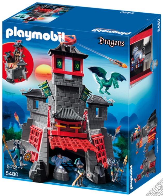 Playmobil - Dragons - Forte Segreto Del Drago gioco di Playmobil