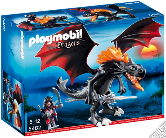 Playmobil - Dragons - Drago Gigante Sputafuoco (Con Luci LED) gioco di Playmobil