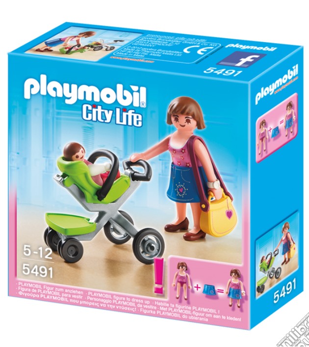 Playmobil - City Life - Mamma Con Passeggino gioco di Playmobil