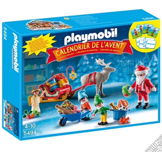 Playmobil - Calendario Dell'Avvento 2013 - Laboratorio Di Babbo Natale gioco di Playmobil