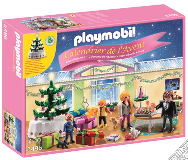 Playmobil - Calendario Dell'Avvento - Stanza Di Natale Con Albero Illuminato gioco di Playmobil