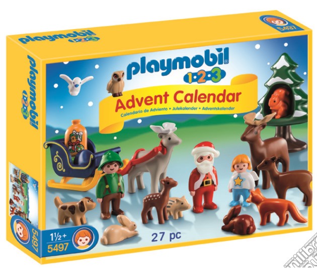 Playmobil - Calendario Dell'Avvento - 1-2-3 - Natale Nella Foresta gioco di Playmobil