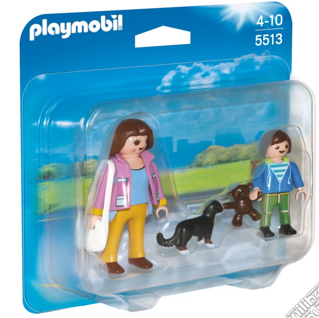Playmobil - Duo Pack - Mamma Con Scolaretto gioco di Playmobil