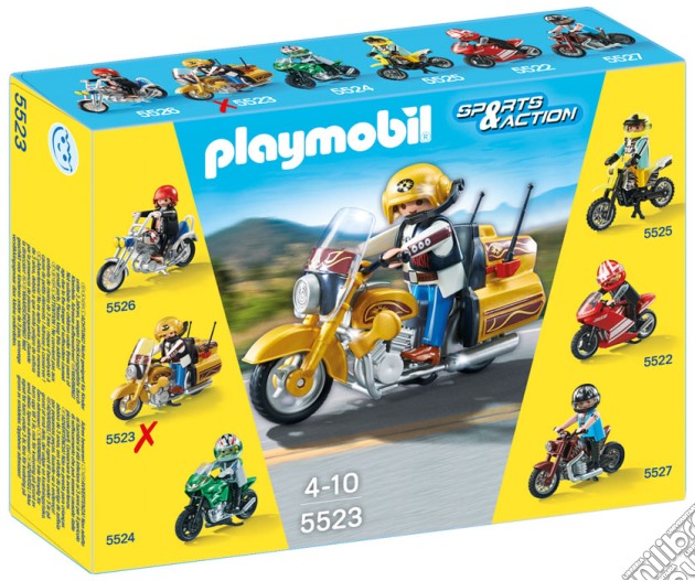 Playmobil - Racing - Moto Touring Con Centauro gioco di Playmobil
