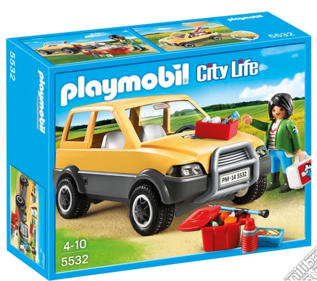 Playmobil - Veterinaio Con Veicolo Pronto Intervento gioco di Playmobil