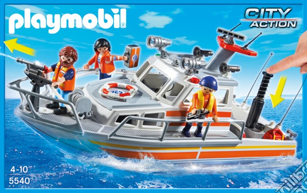 Playmobil - Lancia Della Guardia Costiera gioco di Playmobil