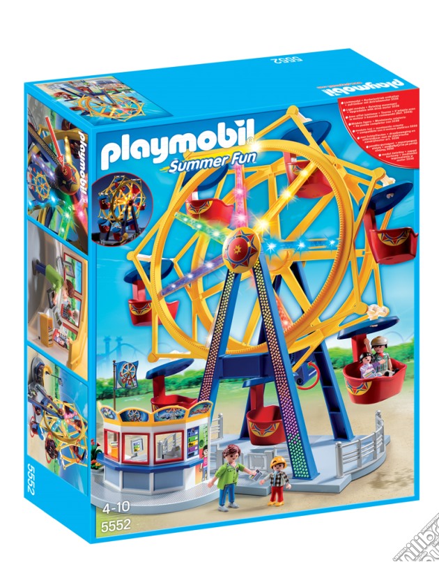 Playmobil - Summer Fun - Ruota Panoramica Motorizzata gioco di Playmobil