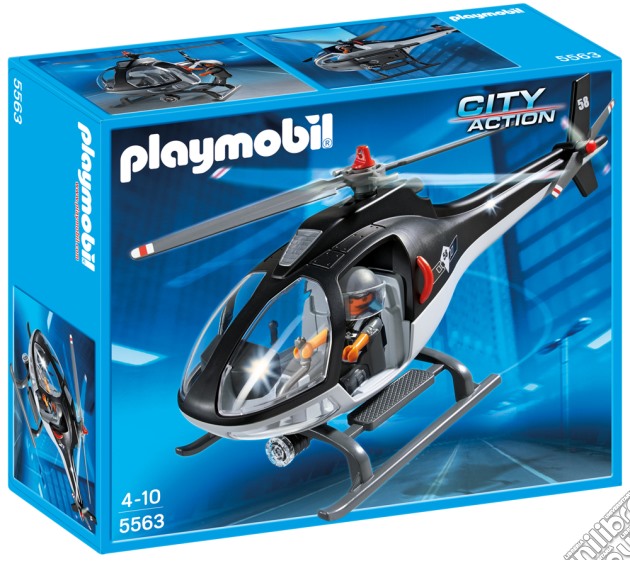 Playmobil - City Action - Swat - Elicottero Squadra Speciale gioco di Playmobil