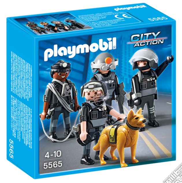 Playmobil - City Action - Swat - Truppa Speciale D'Assalto gioco di Playmobil