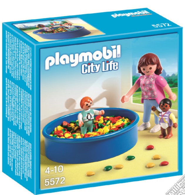 Playmobil - City Life - Asilo - Vasca Con Palline Colorate gioco di Playmobil