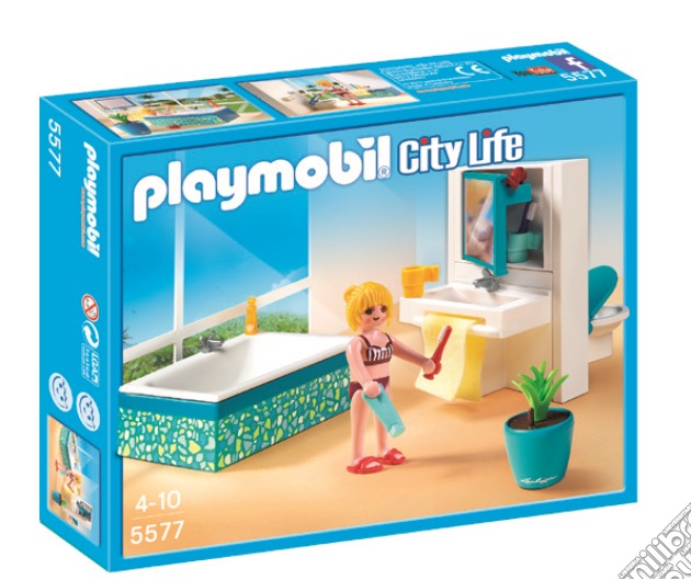 Playmobil - City Life - Villa Lussuosa - Sala Da Bagno gioco di Playmobil
