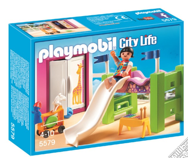 Playmobil - City Life - Villa Lussuosa - Cameretta Con Letto A Scivolo gioco di Playmobil