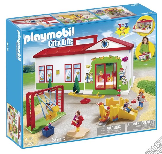 Playmobil 5606 - City Life - Asilo Portatile gioco di Playmobil