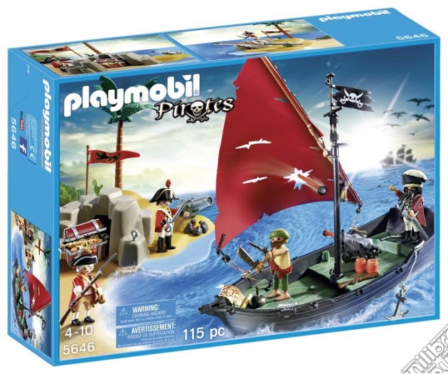 Playmobil 5646 - Pirati - Pirate Club Set (Limited Edition) gioco di Playmobil