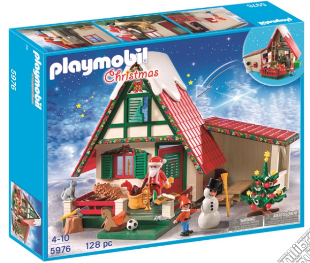 Playmobil - Christmas - Dimora Di Babbo Natale gioco di Playmobil