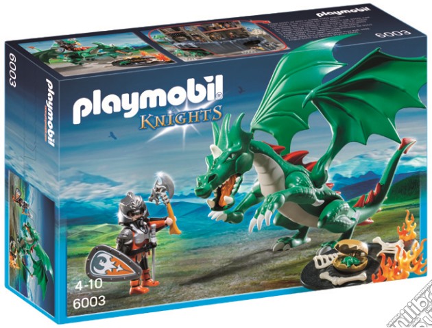 Playmobil - Cavalieri - Grande Drago Sputafuoco gioco di Playmobil