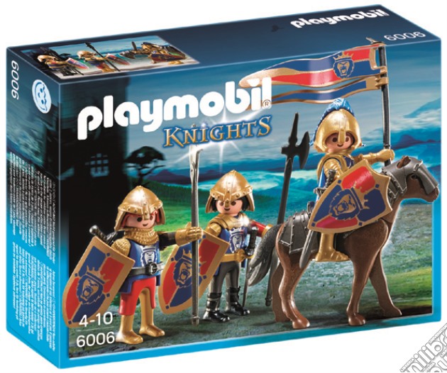 Playmobil - Cavalieri - Squadra Esplorativa Dei Cavalieri Del Leone gioco di Playmobil