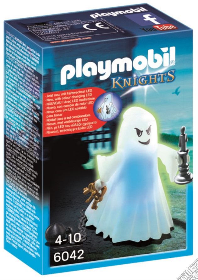 Playmobil - Cavalieri - Fantasma Luminoso Del Castello gioco di Playmobil