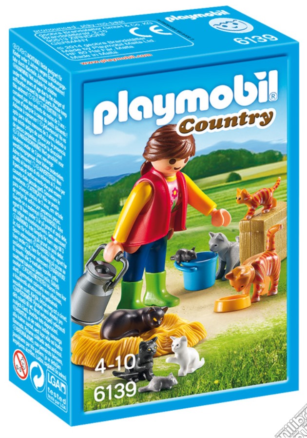 Playmobil 6139 - Country - Famiglia Di Gattini gioco di Playmobil