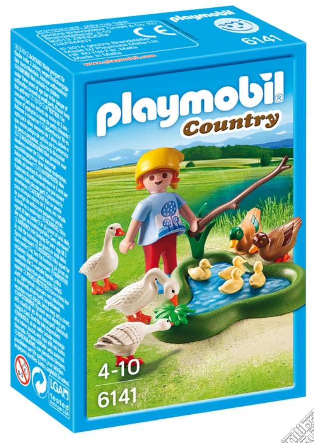 Playmobil 6141 - Country - Laghetto Con Cigni E Anatre gioco di Playmobil