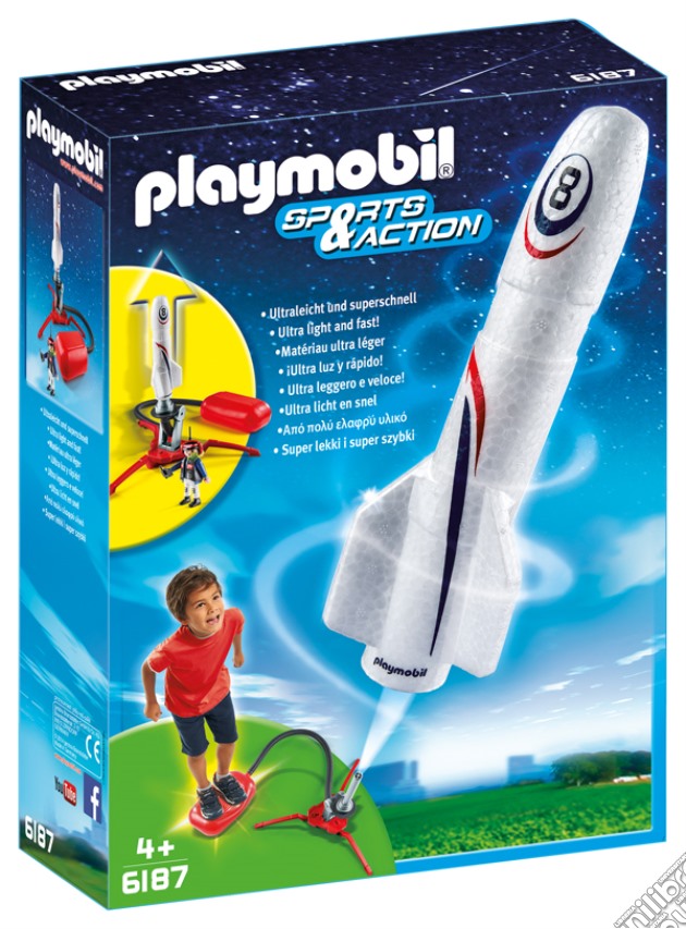 Playmobil 6187 - Sport E Azione - Razzo Ultraleggero gioco di Playmobil