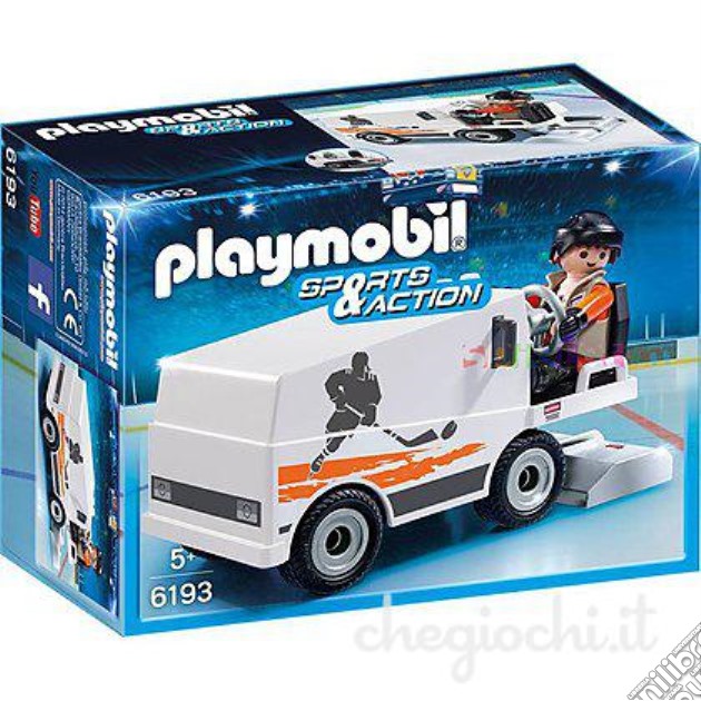 Playmobil 6193 - Sport E Azione - Mezzo Di Manutenzione Del Ghiaccio gioco di Playmobil