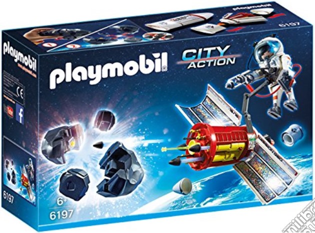 Playmobil 6197 - City Action - Sonda Spaziale Anti Meteoriti gioco di Playmobil