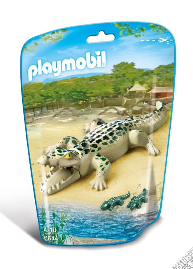 Playmobil 6644 - Zoo - Alligatore Con Cuccioli gioco di Playmobil