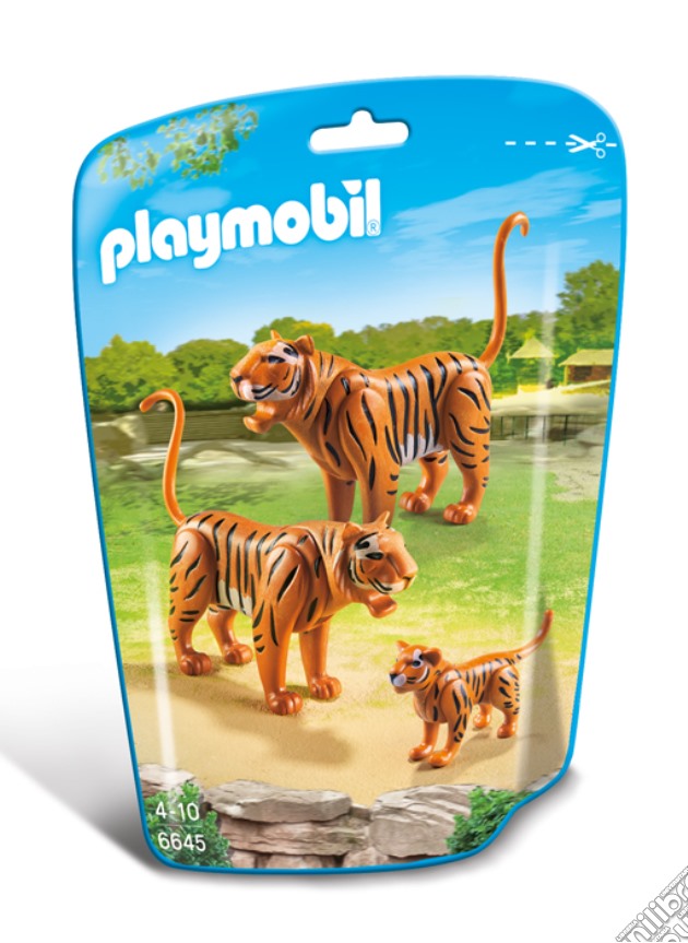 Playmobil 6645 - Zoo - Famiglia Di Tigri gioco di Playmobil