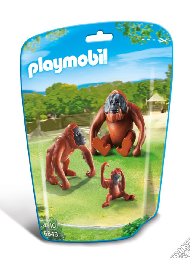 Playmobil 6648 - Zoo - Famiglia Di Oranghi gioco di Playmobil