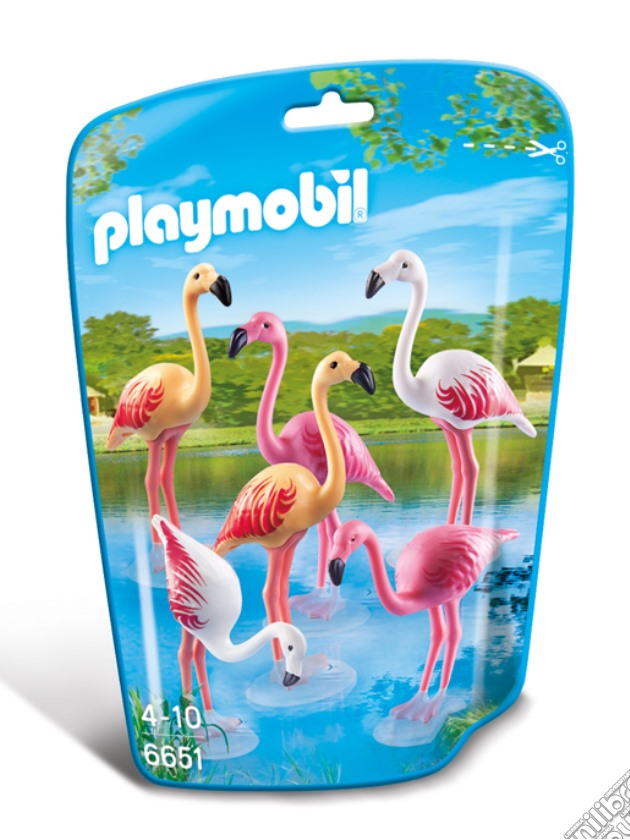 Playmobil 6651 - Zoo - Fenicotteri gioco di Playmobil