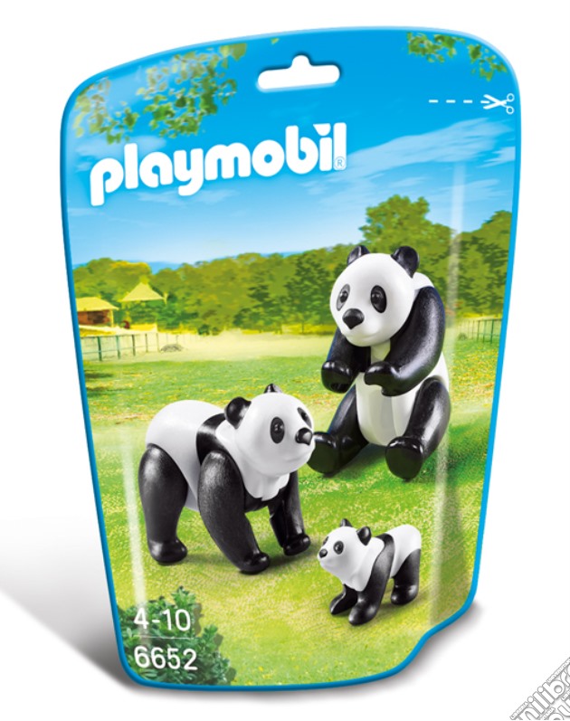 Playmobil 6652 - Zoo - Famiglia Di Panda gioco di Playmobil