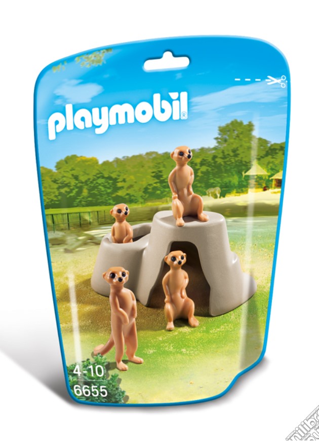 Playmobil 6655 - Zoo - Collina Dei Lemuri gioco di Playmobil